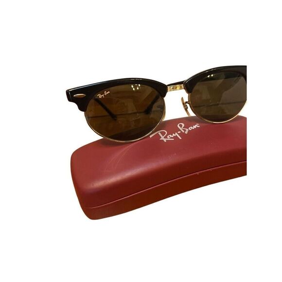 VINTAGE B&L RAY-BAN USA  Black Gold Cat Eye SUNGLASSES WITH Hard CASE - Picture 11 of 12